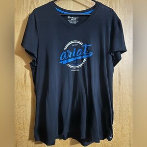 Ariat black and blue t-shirt
